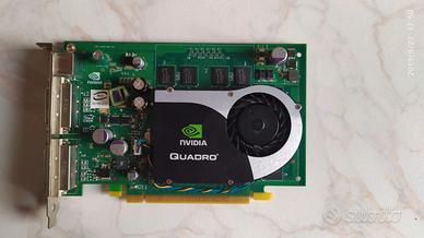 scheda video Nvidia Quadro da 512mb FX1700