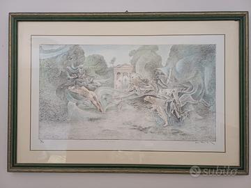 La Primavera" di Enrico Benaglia (Colorata a Mano)