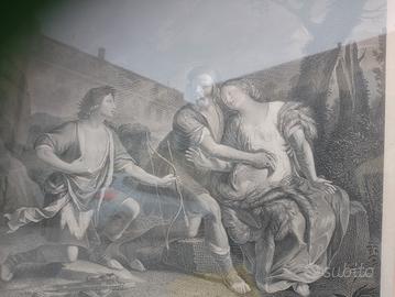 Stampa calcografia (Silvio-Dorinda)