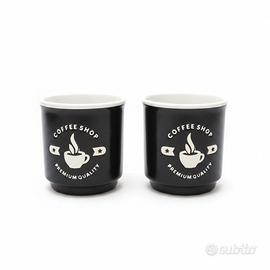 Set 2 tazzine espresso 80 ml Coffee Shop
