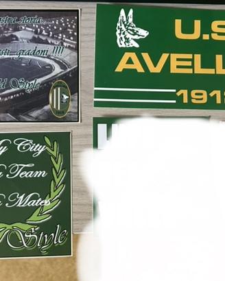 Adesivi ultras avellino