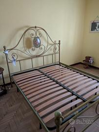 letto ferro battuto 