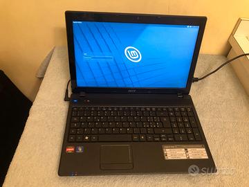 PC PORTATILE ACER 15.4 SSD 240GB RICONDIZIONATO