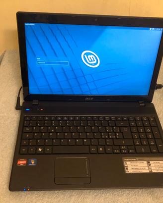 PC PORTATILE ACER 15.4 SSD 240GB RICONDIZIONATO