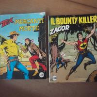Tex Mercanti di morte n. 238 e Zagor n. 325