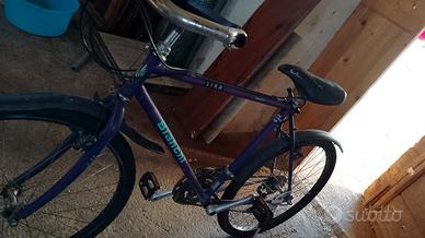 bici bianchi restaurata