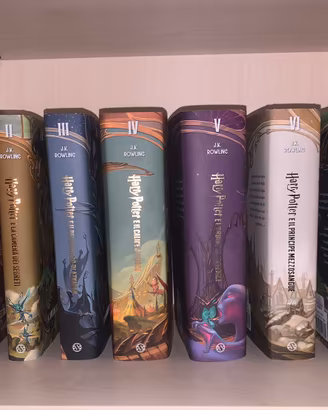 Harry potter collezione completa 7 libri 25 anniv.
