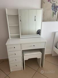 Toeletta da trucco - specchiera