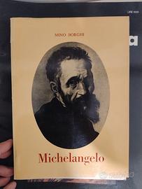 libro su Michelangelo  di Mino borghi