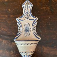 Acquasantiera ceramica Deruta