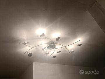 lampadario a plafoniera di design 