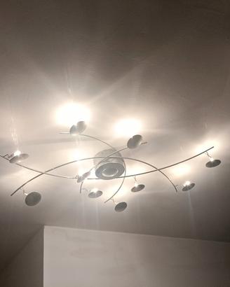 lampadario a plafoniera di design 