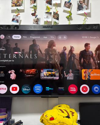 Smart tv Tcl 43” QLed