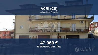Immobile in asta di 106 m² con box auto a Acri