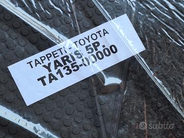 Tappeti Toyota Yaris , Verso , anni dal 2010 al 20