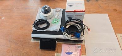 HK VISION impianto videosorveglianza NON COMPLETO