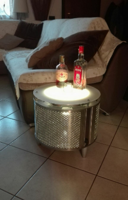 Lampada tavolino stile Industry