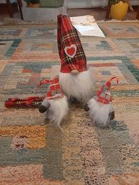 Gnomi in tessuto 3pz