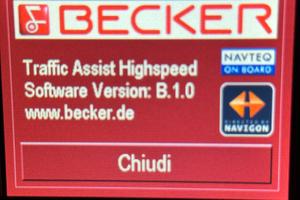 Navigatore satellitare Becker 3D