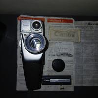 Cinepresa vintage Canon Super 8 con accessori orig