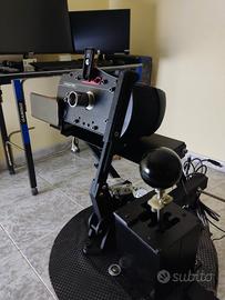 fanatec csw 2.5 handbrake cambio pedali + supporto