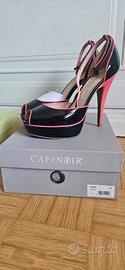 CAFèNOIR peep toe