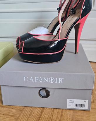 CAFèNOIR peep toe