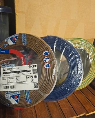 cordine elettriche unipolari varie sezioni