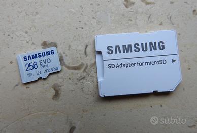 Samsung Scheda di memoria Evo plus 256 GB microSD