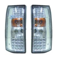 FANALI PER OPEL OMEGA B 94-99 LED FONDO CROMATO