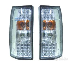 FANALI PER OPEL OMEGA B 94-99 LED FONDO CROMATO