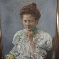 Quadro antico ritratto