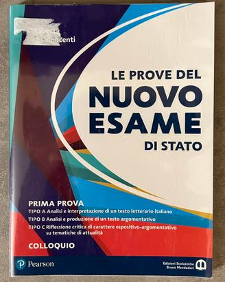 Libro “Le prove del nuovo esame di stato”