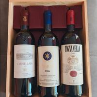 lotto vino supertuscan 
