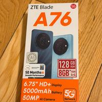 ZTE Blade A76 5G (4+128), 128 GB, BLACK
