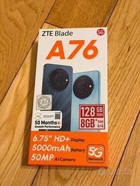 ZTE Blade A76 5G (4+128), 128 GB, BLACK