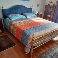 letto in ottone con rete