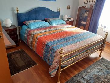 letto in ottone con rete