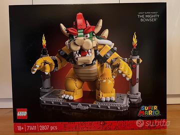 Lego 71411 Super Mario potente Bowser MAI APERTO