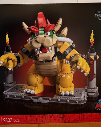 Lego 71411 Super Mario potente Bowser MAI APERTO
