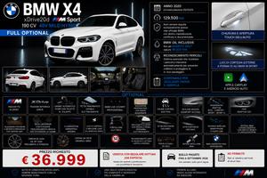 BMW X4 20d M Sport 190CV BMW Service 2027