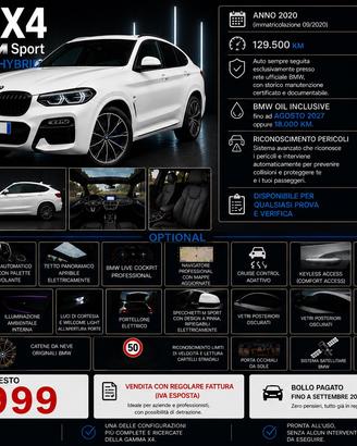 BMW X4 20d M Sport 190CV BMW Service 2027