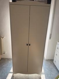 Armadio IKEA bianco 2 ante SMÅGÖRA 80x50x187 cm