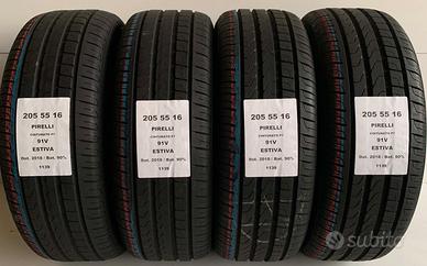 4 GOMME 205 55 16 PIRELLI A1139