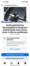 tagliaerba come nuovo professionale