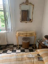 Pettineuse e specchiera