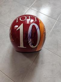 casco moto as roma Totti diadora