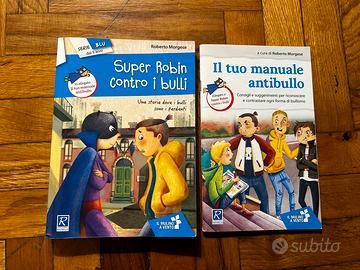 Libro super robin contro i bulli e manuale