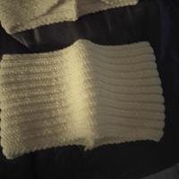 copri collo bianco