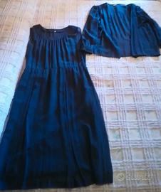 Vestito e Cardigan Blu